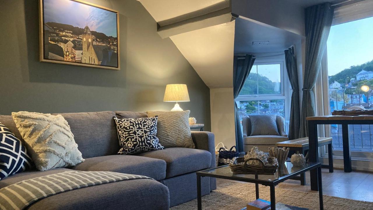 Looe With A View - Entire Apartment With Free Allocated Parking Exterior photo