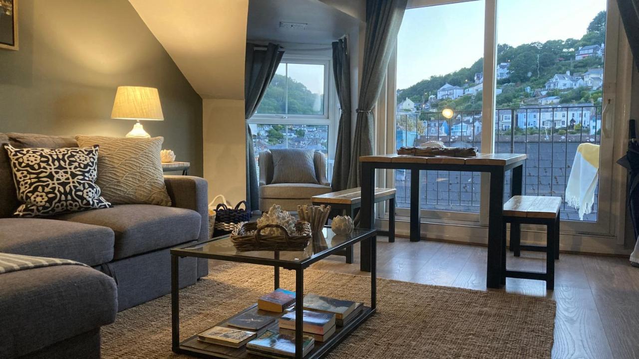 Looe With A View - Entire Apartment With Free Allocated Parking Exterior photo